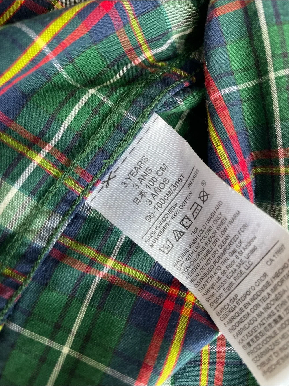 GAP Kids Plaid Button-Down Shirts